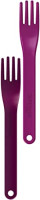 Haarukka pieni sileä magenta / Talk Tools Magenta Fork wee smooth
